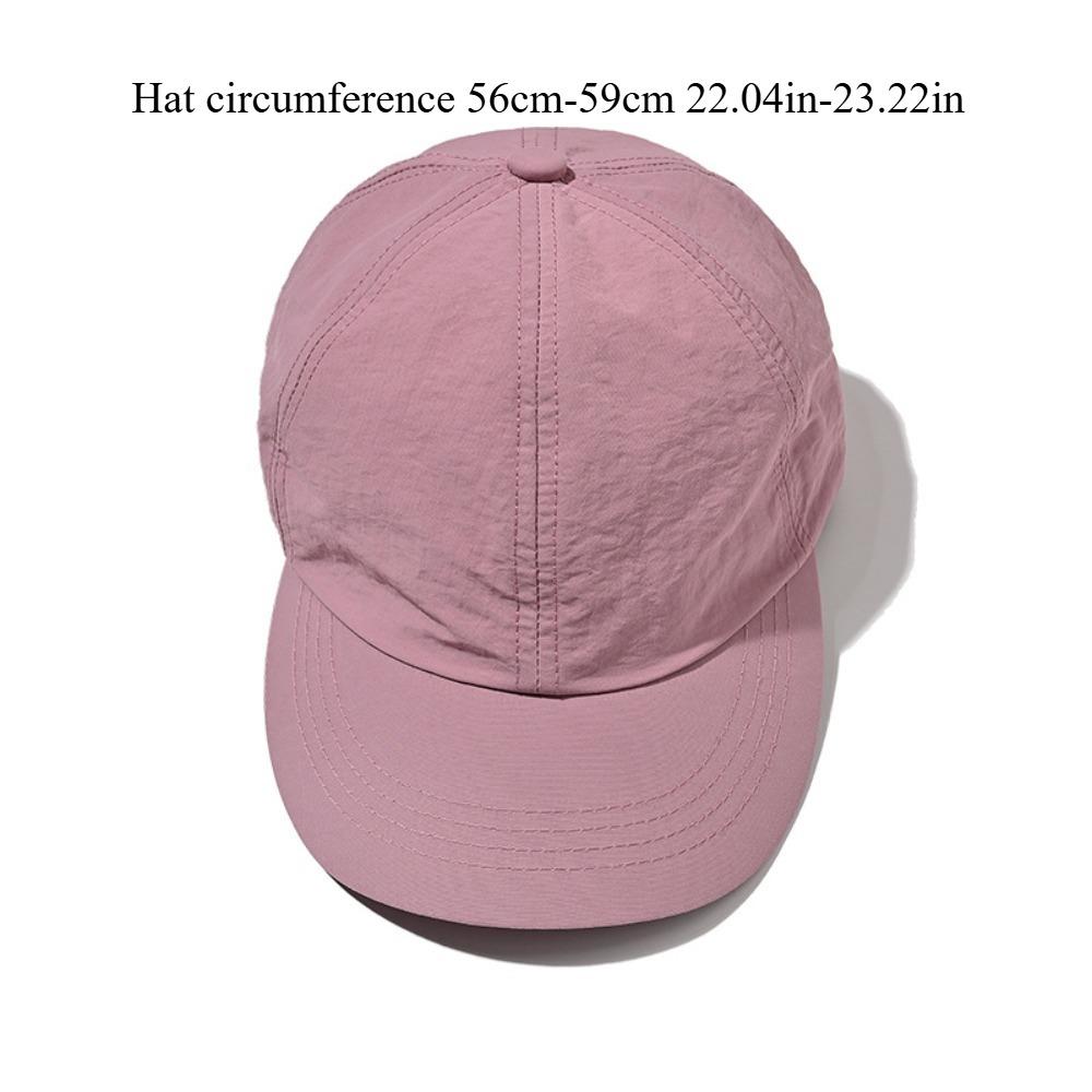 New Soft Top Baseball Cap Unisex Outdoor Sun & Rain Protection Quick-Dry Waterproof Adjustable Strap Comfortable Casual Hat for