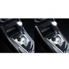 Gear Shift Side Decoration Cover Trim Sticker Decal  for Corolla 2014 2015 2016 2017 2018 Car Accessories Carbon Fiber