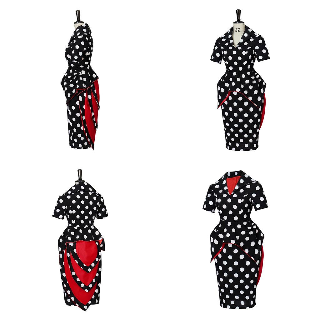 Coraline's Mother Halloween Costume For Women Xs-xxxl Black Polyester Anime Cosplay