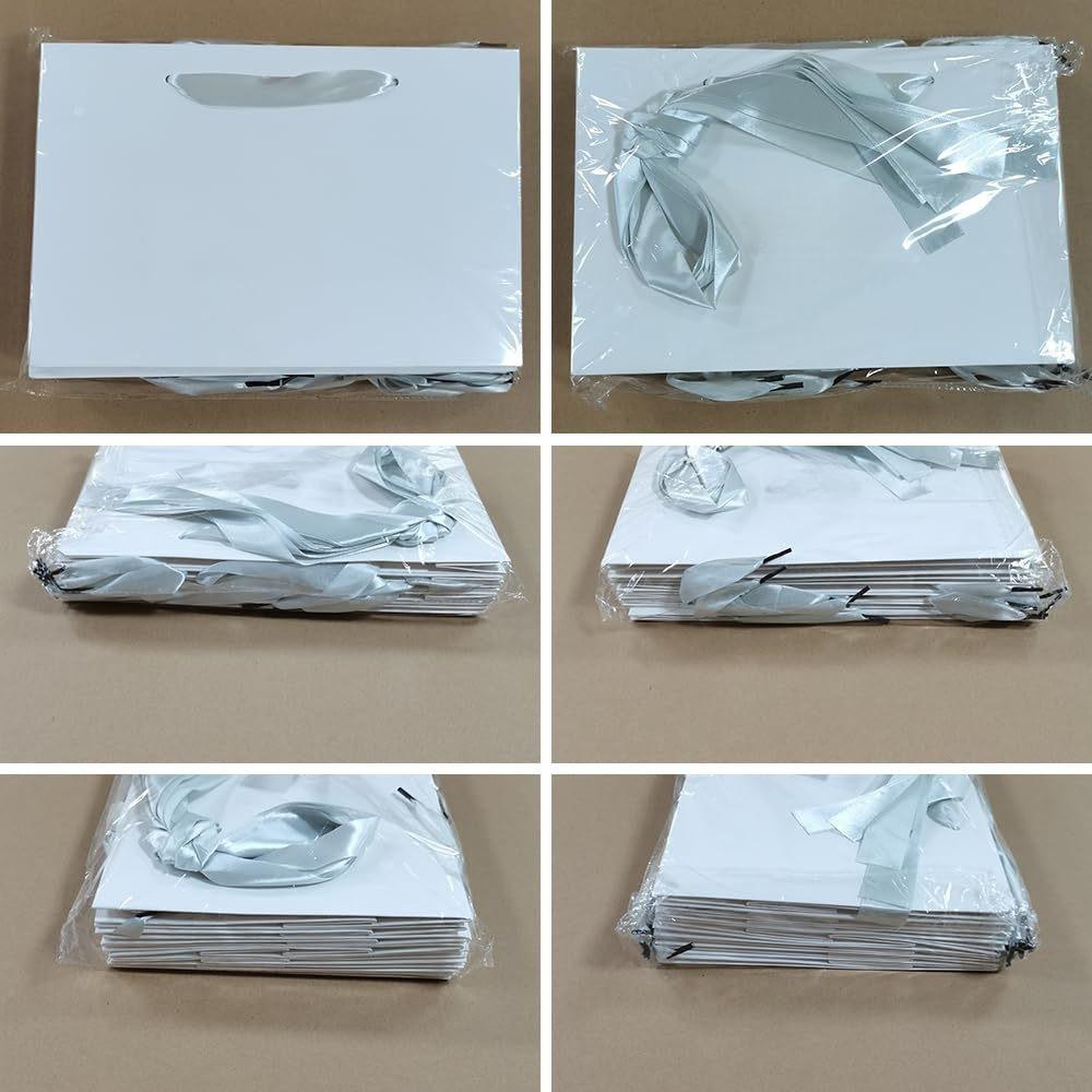 Gift Bag Set, Handheld, Large, Birthday Gift, Anniversary, Ribbon Paper Bag, Gift Bag, Luxury