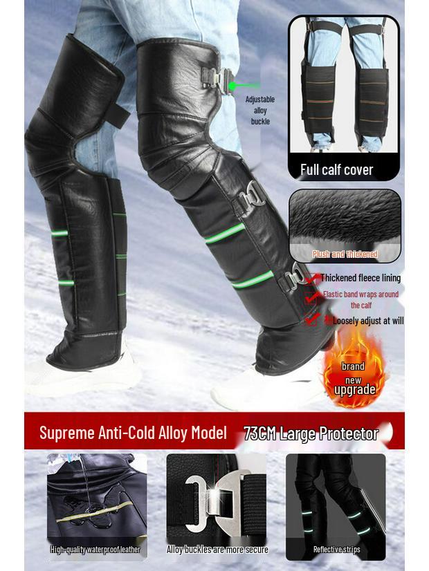 Sining Electric Motorcycle Winter Leg and Knee Guards