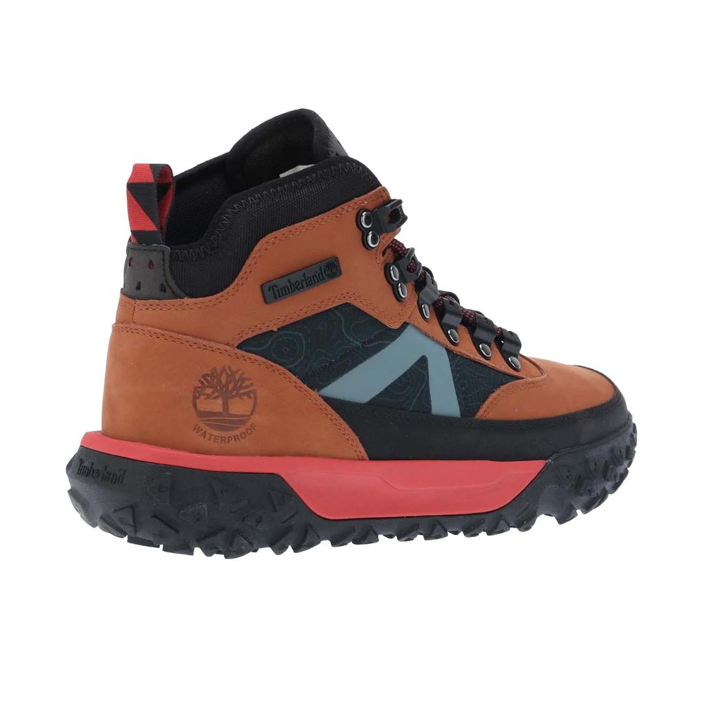 Timberland Herren Wasserdichte Leder Mid Cut Schnür-Wanderschuhe