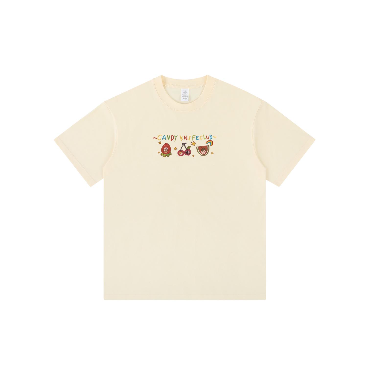 

Men s Summer Cartoon Print Cotton Loose Fit T-shirt 2XL