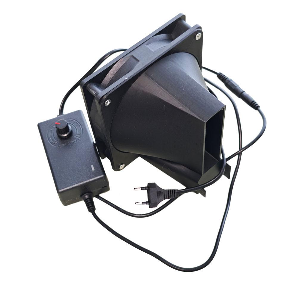 

Black 3D-Printed Cooling Fan For Switch 2 Game Console Radiator Heat Gaming Accessories Long-Lasting Performance Cooling Fan