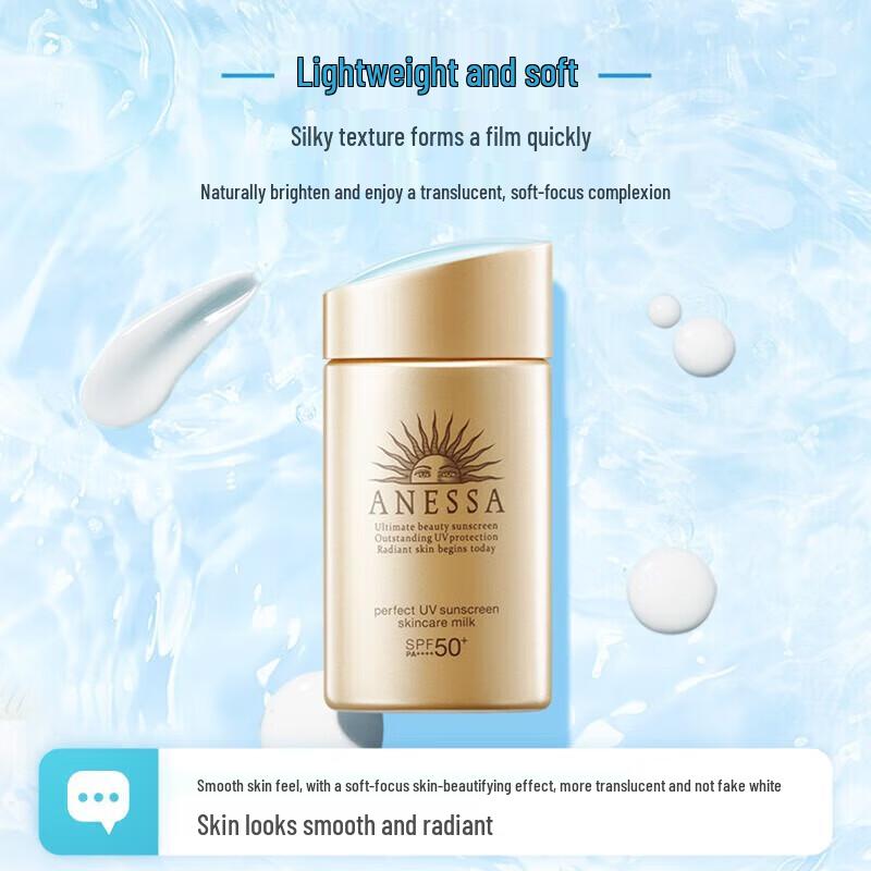 Shiseido Anessa Perfect UV Sunscreen Skincare Milk SPF50+ PA++++