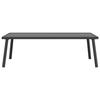 VidaXL Table Basse de Jardin, Table d'Appoint, Table de Café, Meuble de Terrasse Patio Arrière-cour Extérieur, Moderne, 362813