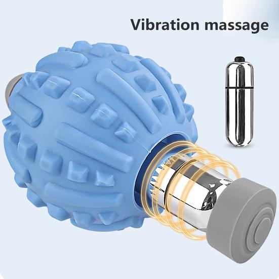 Δονούμενη μπάλα μασάζ υψηλής έντασης ανακούφιση από τον πόνο Φυσικοθεραπεία Φορητό Μυϊκό μασάζ βαθιού ιστού Μπάλα περιτονίας