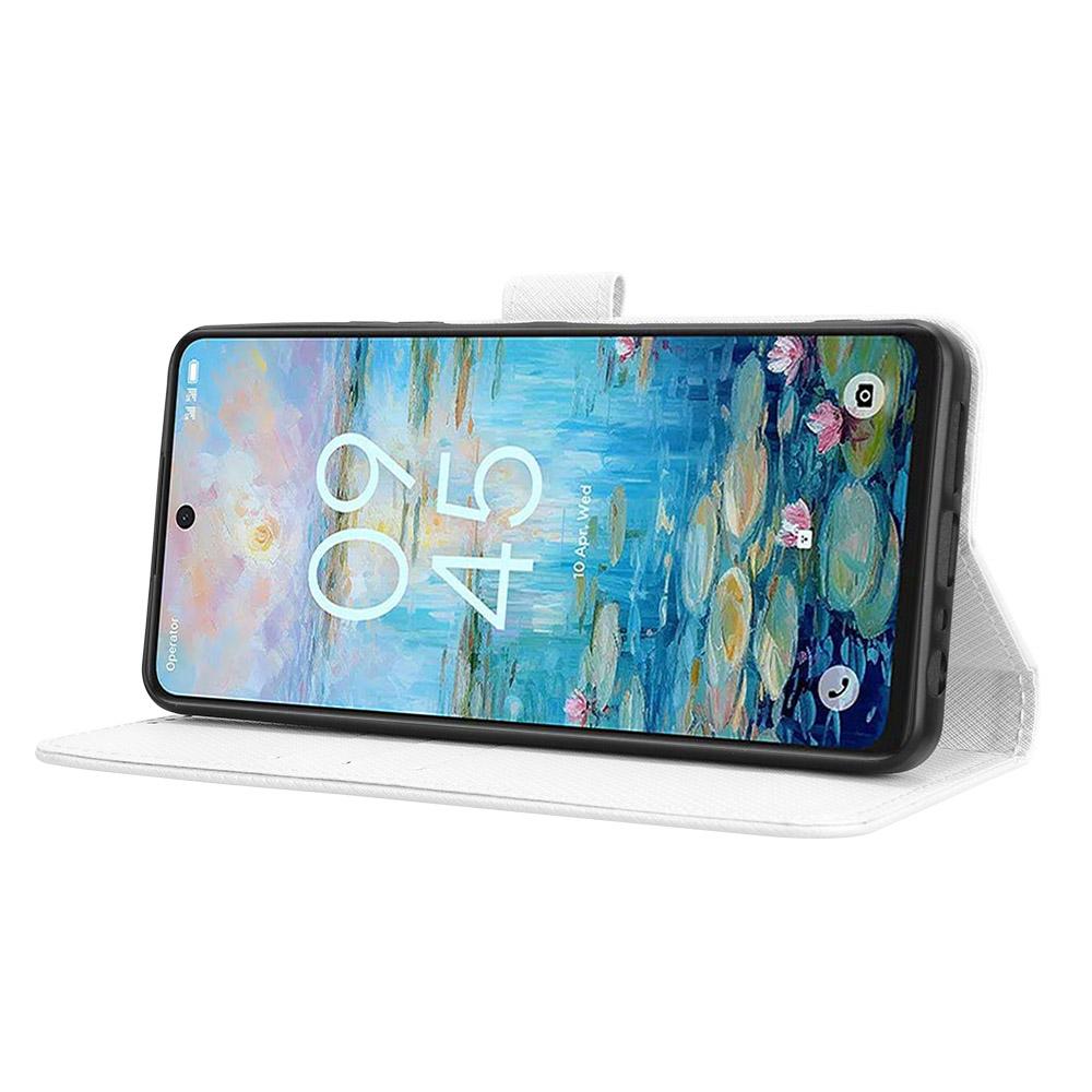 For TCL 50 Pro Nxtpaper 5G/50 Nxtpaper 5G/TCL P10/60 XE NxtPaper 5G Case PU Leather Diamond Texture Wallet Phone Cover
