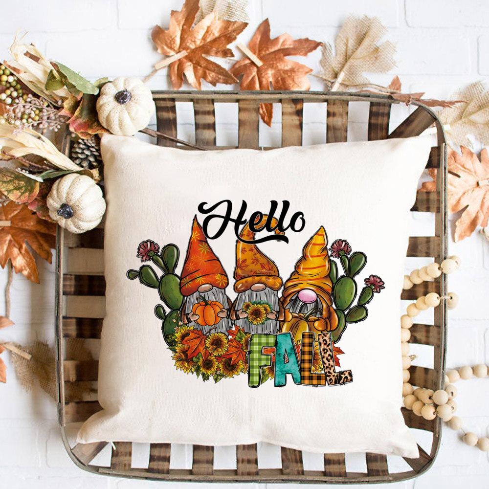 

Наволочка с принтом Love Fall Y all на День благодарения, осенняя вечеринка, декор для дома, наволочка для подушки, подарок на День благодарения M