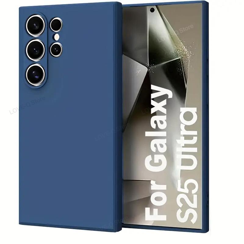 For S25 Ultra Plus Case Silicone Phone Case For Samsung Galaxy S25 S 25 Ultra Plus S25Ultra Cases Camera Protective Cover