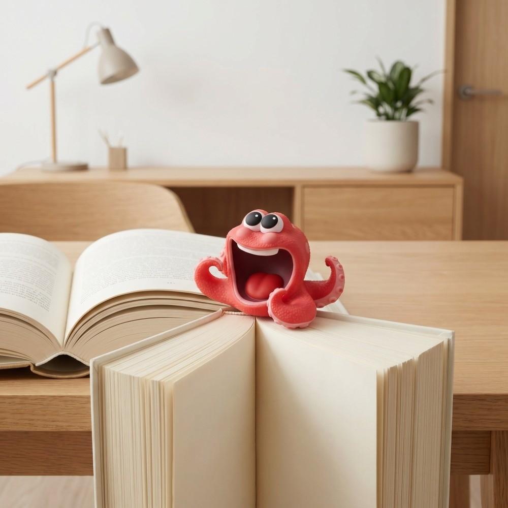 Soft PVC material Animal Bookmark 3D three-dimensional modeling PVC Bookmark Book reading marking