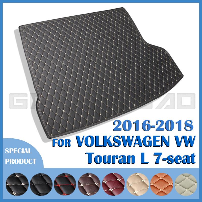 

Коврик в багажник автомобиля для VOLKSWAGEN VW Touran L 7-Seat 2016 2017 2018 автомобильные аксессуары на заказ, интерьер автомобиля