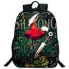 Hollow Knight 2 Backpack Silksong School Bag Hornet Fridge Magnet Boy Children Kid Child Teenager Schoolbag Primary Bookbag Teen Bagpack