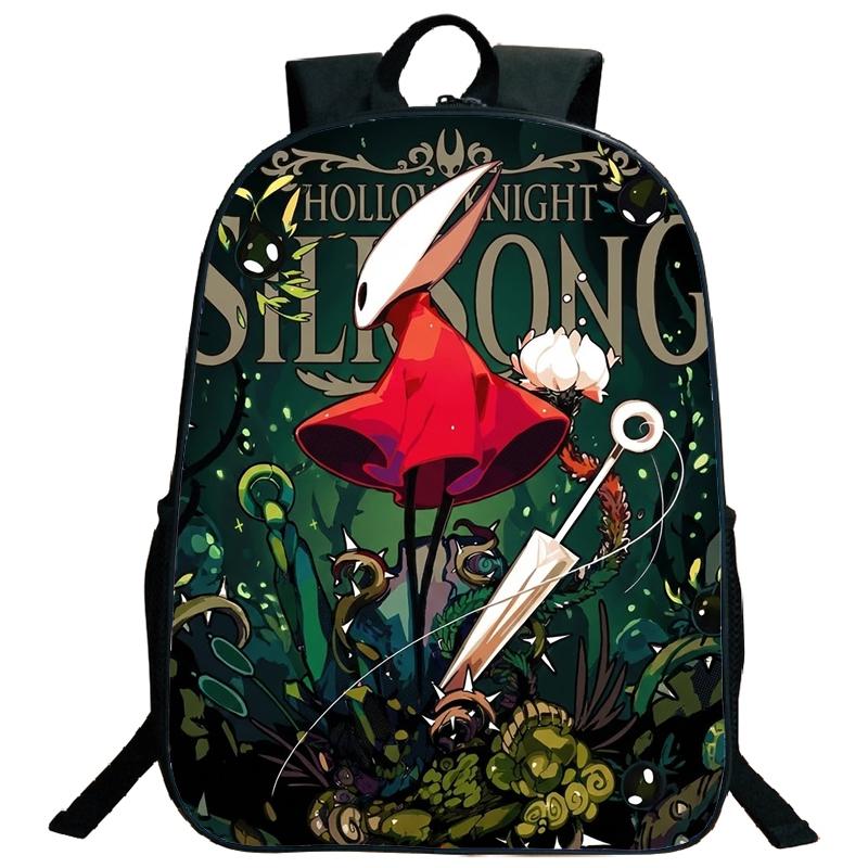 Hollow Knight 2 Backpack Silksong School Bag Hornet Fridge Magnet Boy Children Kid Child Teenager Schoolbag Primary Bookbag Teen Bagpack