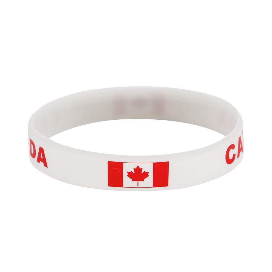 2026 World Cup Silicone Wristband: Mexico, USA, Canada Flags, Cheering Football Fan Accessory