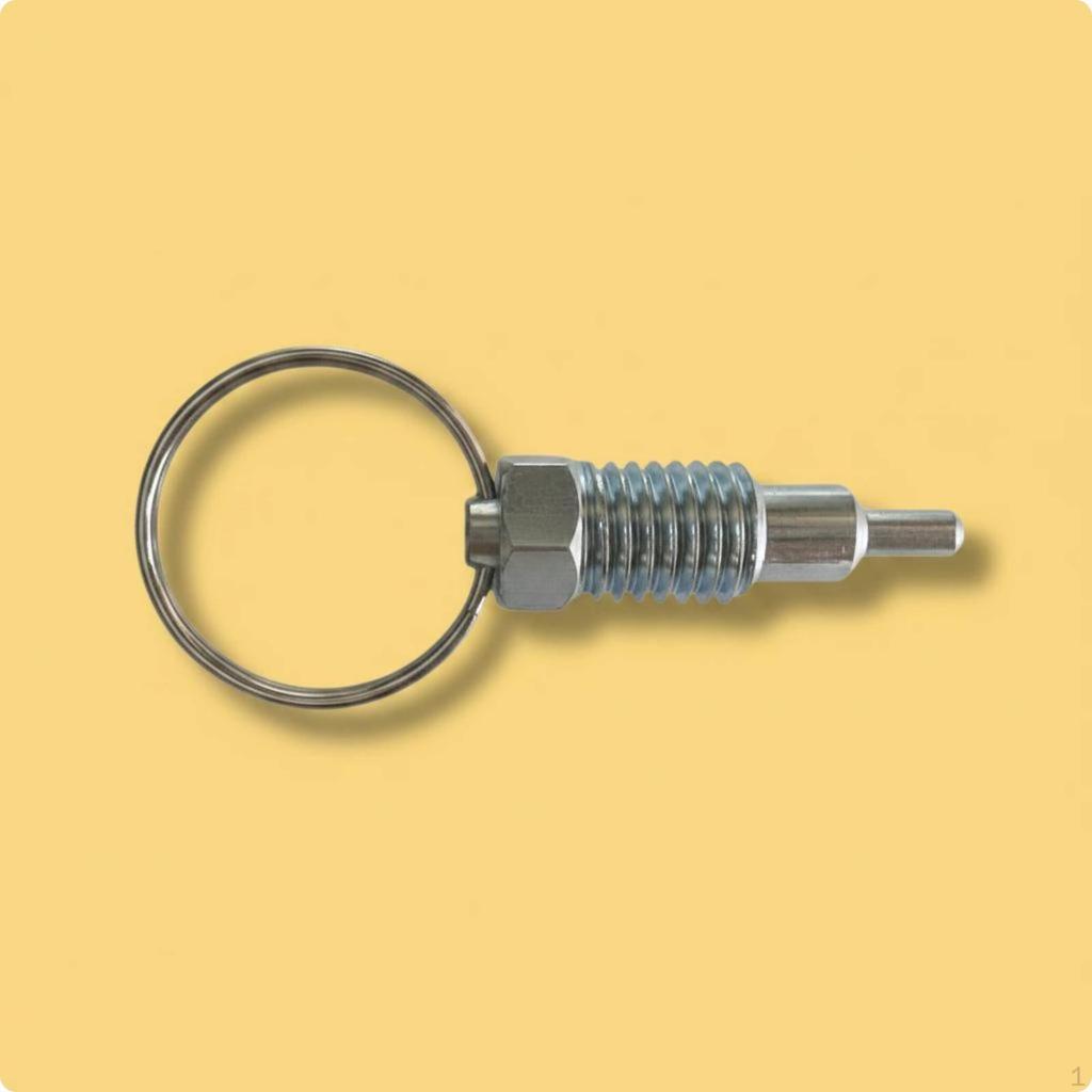 Pull Loop Indexing Plunger Stainless Steel Retractable Positioning Fastener