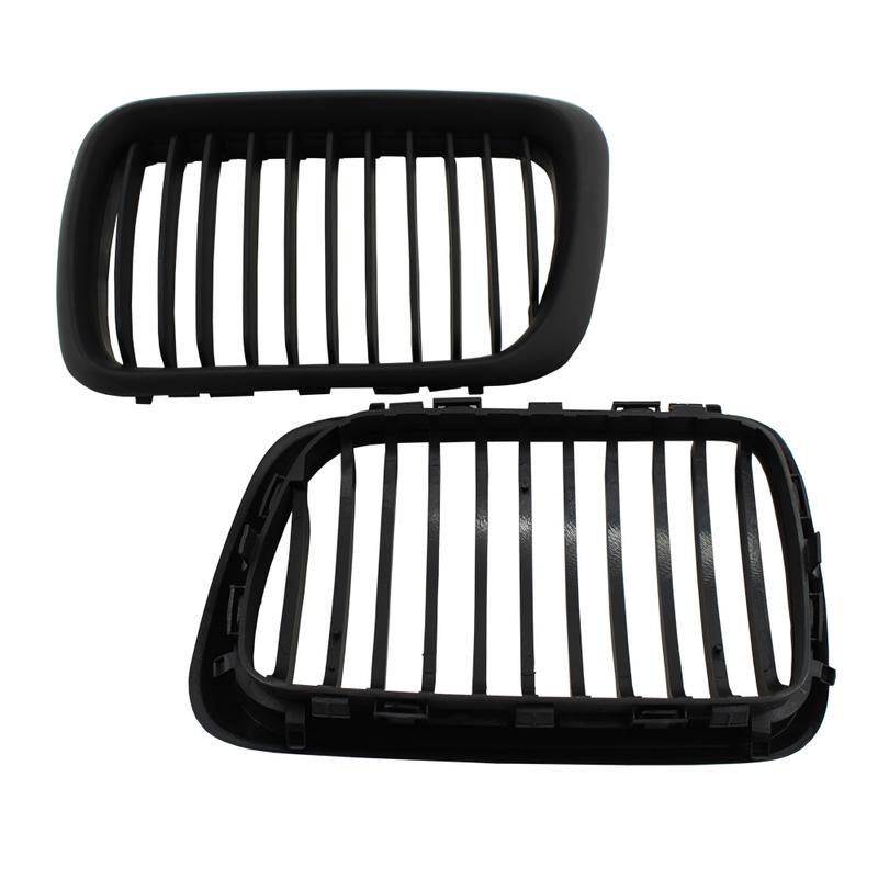 BLACK E36 Grille ABS Front Replacement Hood Kidney Grill For BMW E36 1997 1998 1999  for BMW  318i 323i 325i 320i 328i