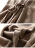 2026 Autumn/Winter 100% Wool Sleeveless Knit Vest Cardigan with Tie