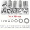 M2-M10 Size Range Washer Set Stainless Steel Ultrathin Washer Assortment  DIY Projects