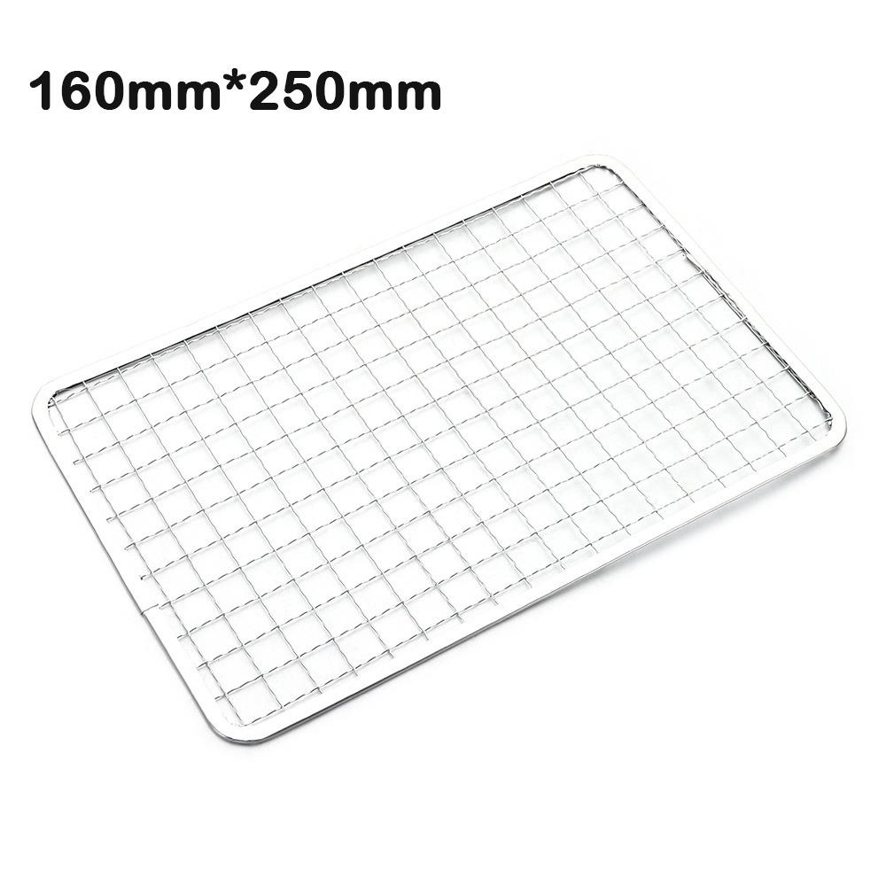 Durable Disposable Barbecue Net Square Lightweight Grilling Net Edge Binding Grill Racks