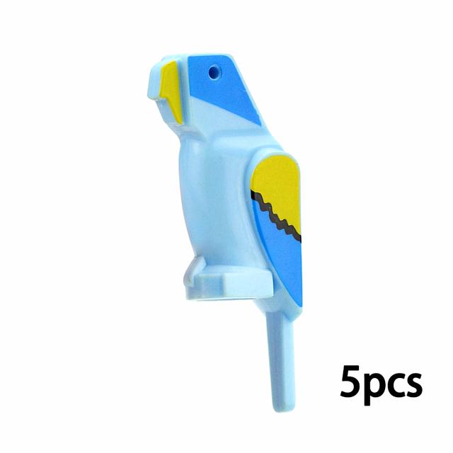 MOC City Animal Building Block Figures Goat Sheep Eagle Owl Panda Parrot Seagull Penguin Zoo Fram Accessories Bricks Toy Gift