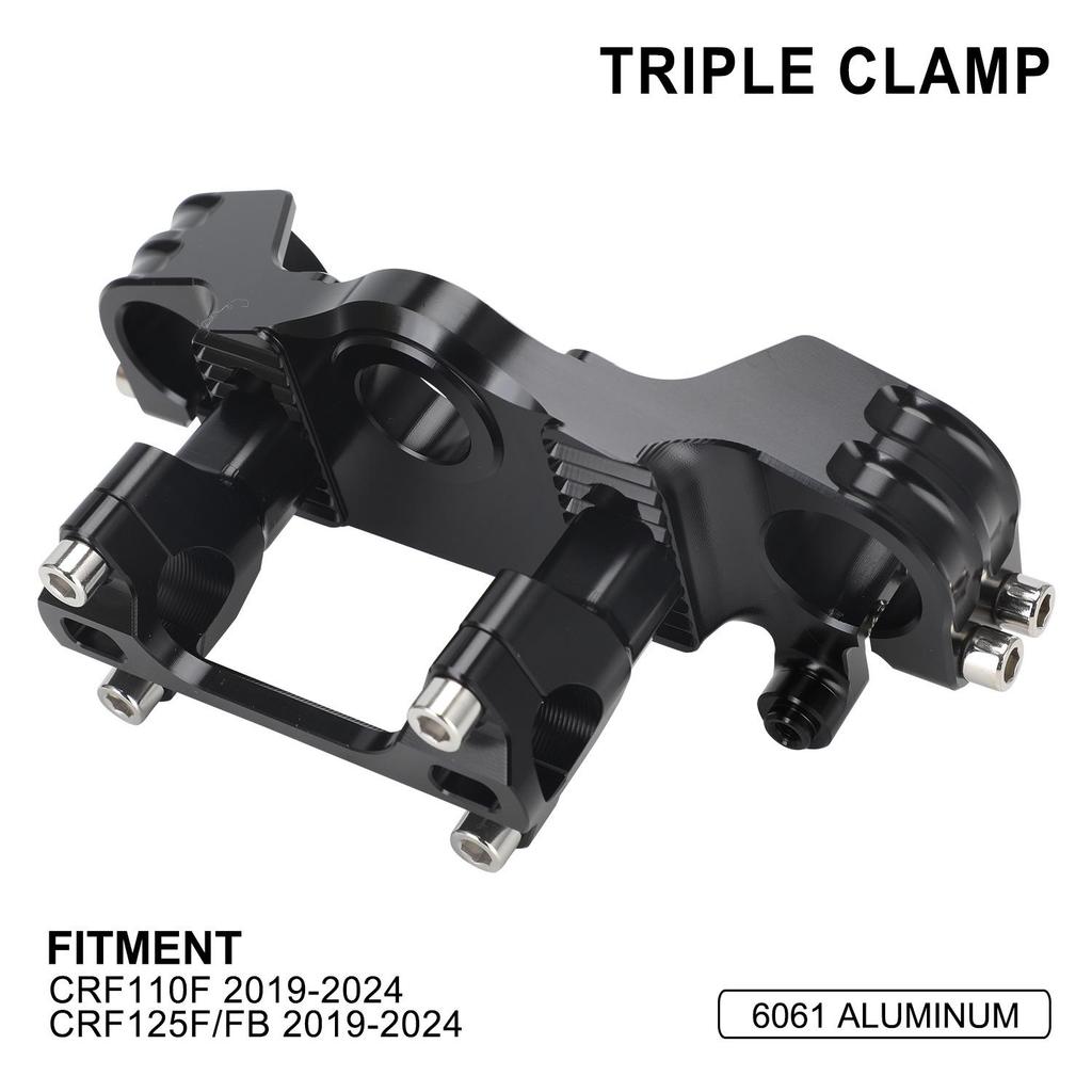 Aluminum Upper Triple Clamp Press Block for CRF110F and CRF125F/FB Off-Road Motorcycles