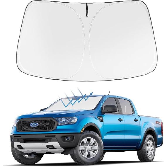 Proadsy 2025 Upgrade Front Windshield Sun Shade Foldable RAV4 Sunshade Protector Fit -2025 RAV-4 SUV Crossover, TRD Off-Road, LE XLE Premium Limited