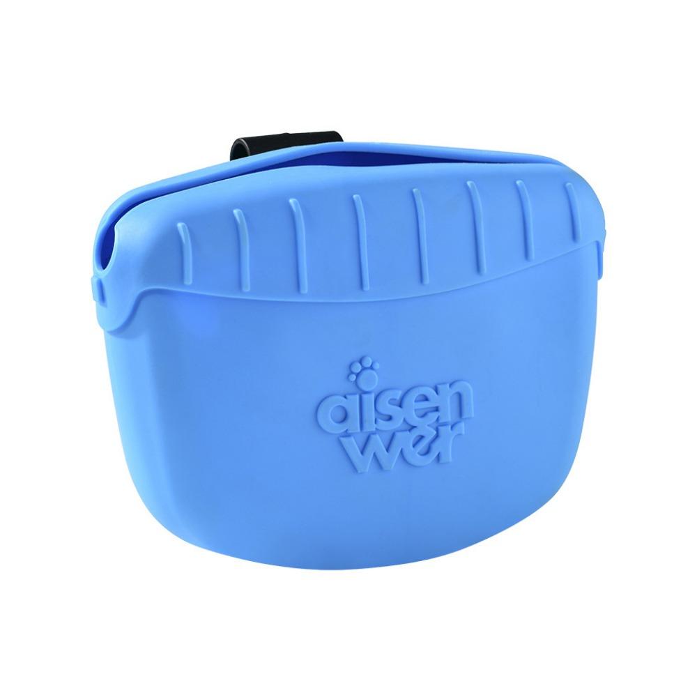 

Candy Color Dog Training Bags TPR Pet Snack Carrier Dog Treat Pockets Travel