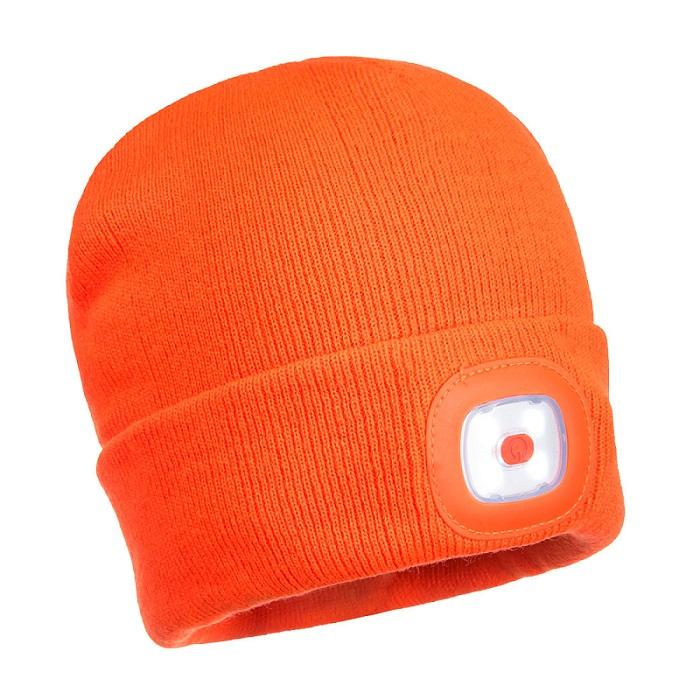 B029 HAT WITH LED/USB LIGHT ORANGE - B029ORR