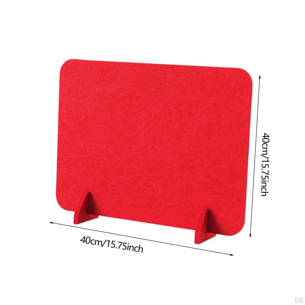 Acoustic Desk Divider Partition Desktop Board Privacy Panel for Office Table
