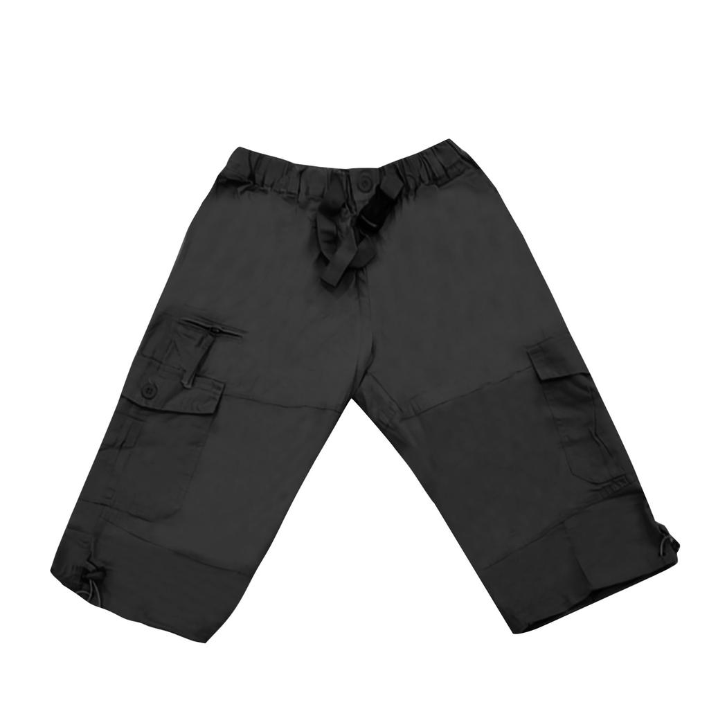 Men Summer Fashion Casual Outdoor  Breathable Overalls Shorts Sports Pants