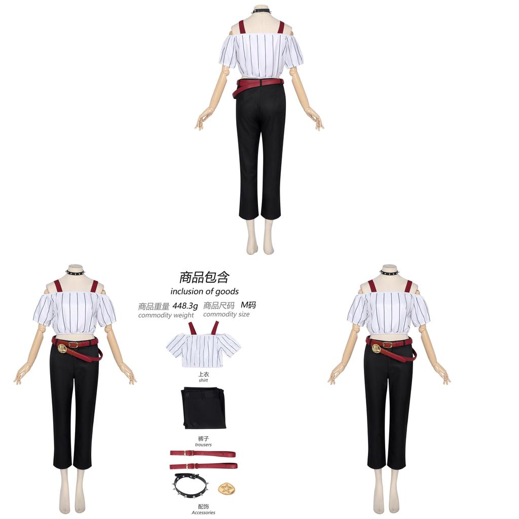 Jujutsu Kaisen Hoshi Kirara Disfraz de Cosplay Tela de Poliéster Para Juego de Rol de Anime