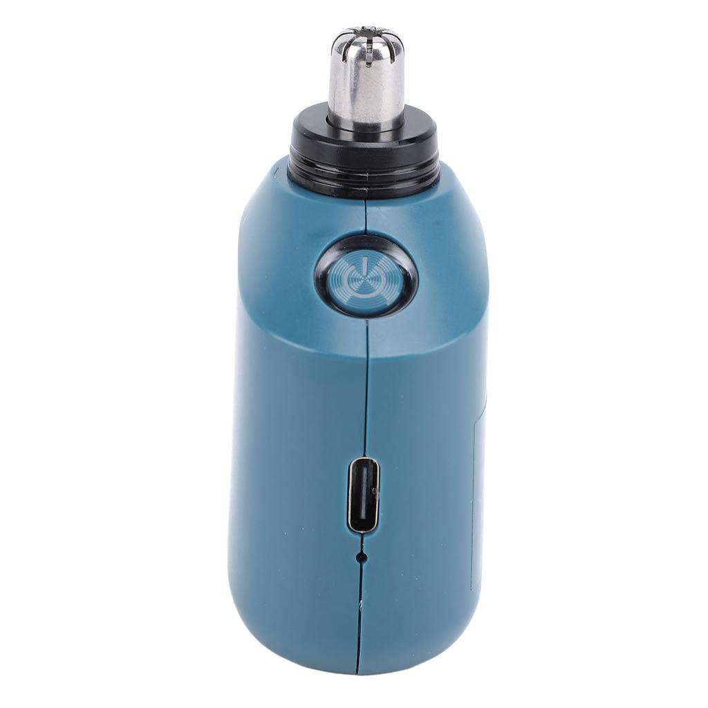 Nose Hair Trimmer Electric Rechargeable Nose Hair Clipper Water Resistant Portable Nose Hair Remover for Home Blue