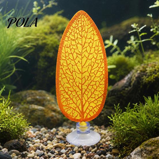 Betta Tank Accessory Hammock Leaf, Fish Resting Breeding Bed, Suction Cup Leaf Rest Spot Spawning Spot, Aquarium Decoration for Bed