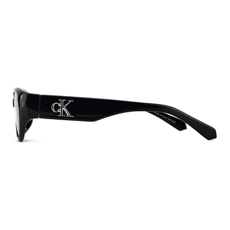 Calvin Klein Occhiali da sole Cat Eye con Grado Regolabile Occhiali da sole da donna Nero CKJ24638SLB-001