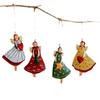 Retro Wooden Angel Doll Pendant for Christmas Tree Ornaments