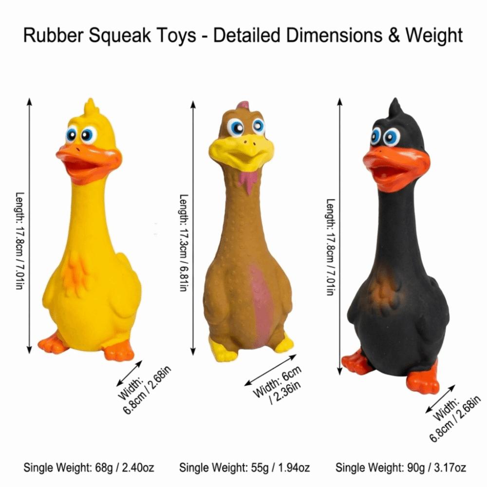 Squeaky Sound Latex Chew Toy Standing Form Dog Training Toy Pet Sound Plaything Puppy Training