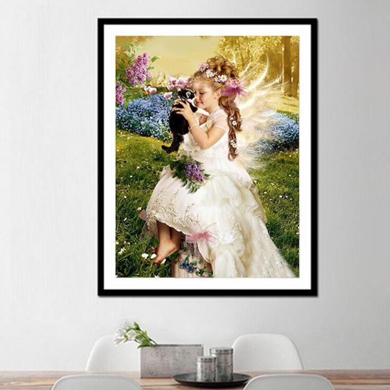 

Huacan 5D DIY алмазная живопись вышивка крестиком мозаика со стразами DIY вышивка 30*40 cm