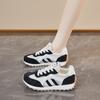 Fashion 2025 Summer Women's Korean Style Chunky Platform Sneakers Casual Running Sports Shoes Breathable Street Fashion