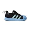 Adidas Originals SUPERSTAR 360 Low top Toddler Shoes Black Blue Infant And Toddler AQ0205