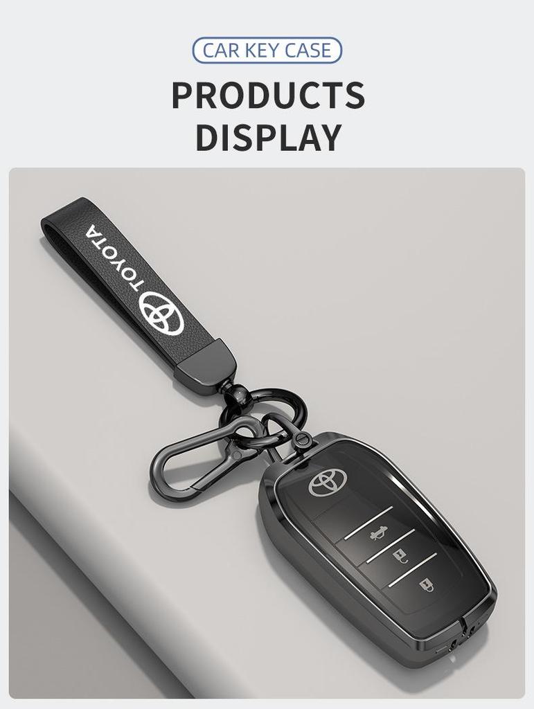 Toyota Car Key Case: Corolla, Camry, Levin, Fenglanda, Rongfang, RAV4 Transparent Cover