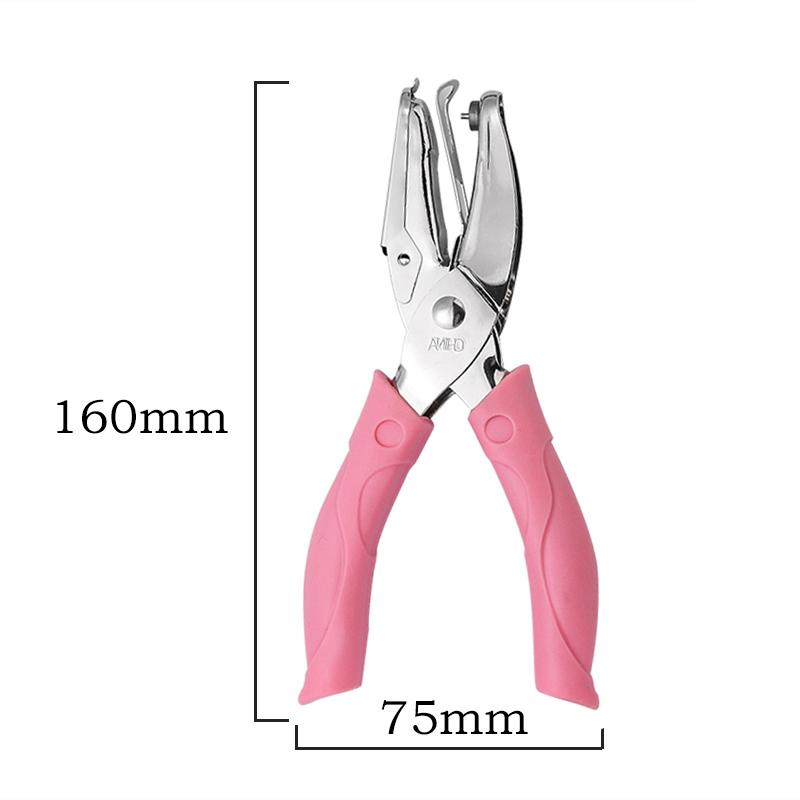 1 PC Metal Single Hole Hand-held Punch Hole Punch Pliers Hole Punch Cardmaking Handicraft Tool Jewelry DIY Scrapbooking Plier