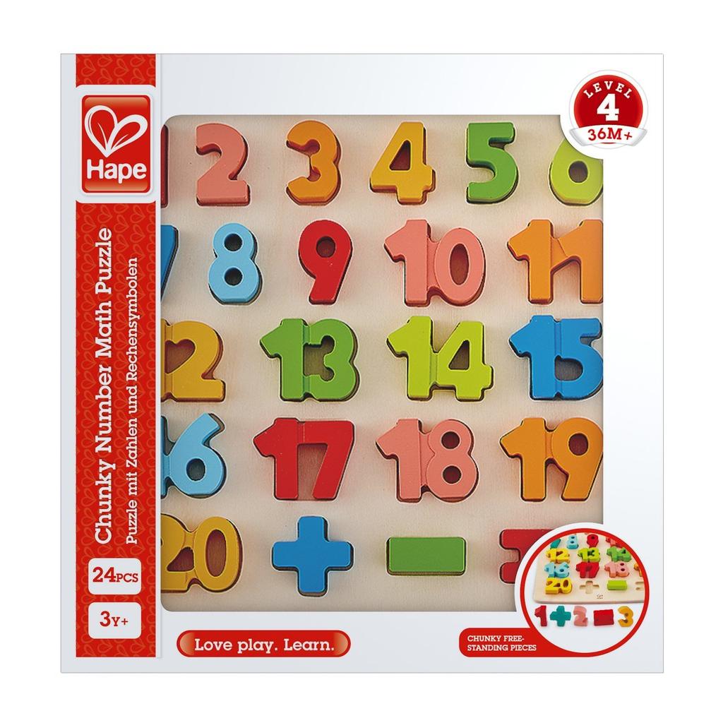 Hape Number Puzzle E1550A