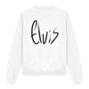 Elvis Presley Unisex Adult Sketchy Name Sweatshirt