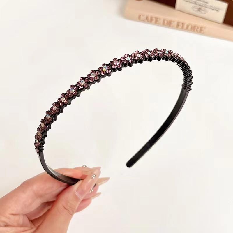 

Европейский и американский хрустальный ретро-ободок для женщин и девочек, элегантный ободок для волос для свадебной вечеринки, аксессуары для волос one size