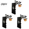 Creative Reading Corner Gift Halloween Library Lantern, Gothic Decorative Bookshelf Lamp, Vintage LED Style Accent Book Nook Light for Bookworms, Home