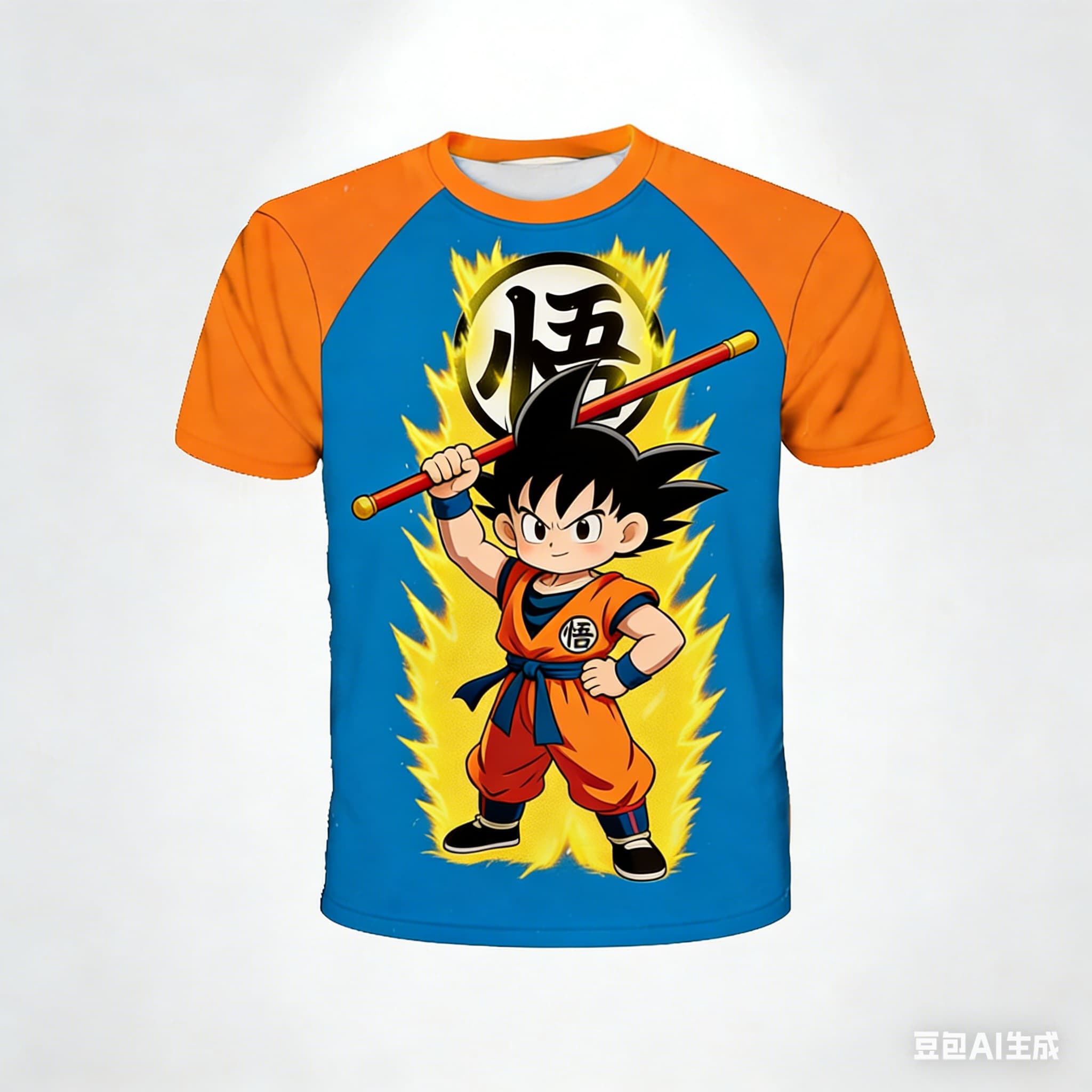 2026 New 3D Printed Cartoon Anime Dragon Ball Z Pattern Mans Trend Tee Adults Street Fashion Cosplay Top XXS