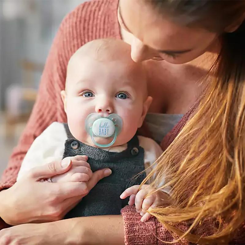 Ультрамягкая успокаивающая соска Philips Avent детские розовый — фото 18