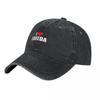 Ich liebe EBITDA Baseballkappe Hut Baseballkappe lustige Mütze Vintage Sonnenhut Damen Strand Outlet Unisex