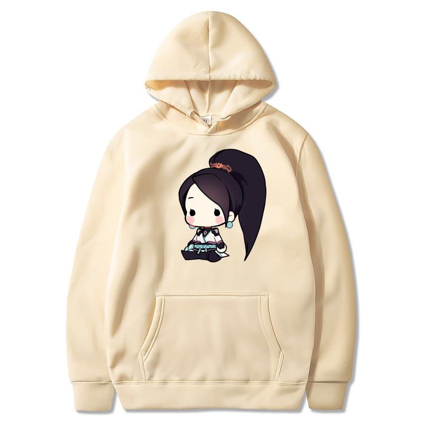New VALORANT Hoodies Anime Cartoon FPS Game Print Streetwear Unisex Women Fashion Oversized Sweatshirts Hoodie Pullovers Tracksuits